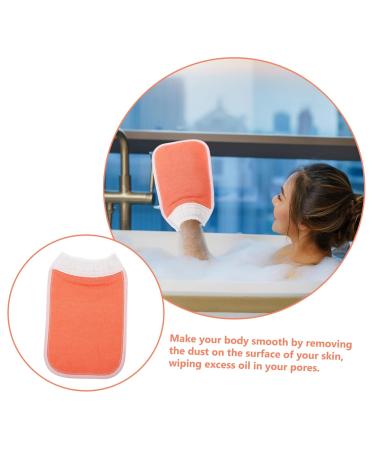 Healeved Shower Bath Gloves & Body Sponge | Premium Loofah Bathing Scrubbers for Ultimate Cleanliness - Buy Online on GoSupps.com