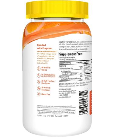 Nature Made ImmuneMAX Gummies 750mg Vitamin C + Zinc & Vitamin D3 5000 IU - 42 Tangerine Flavor Gummies - Buy Online on GoSupps.com