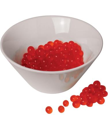 Oboba Popping Boba - Strawberry Flavored Filled Fruit Pearls for Bubble Tea | 1.1 kg Pack - International Shipping Available - Buy Online on GoSupps.com