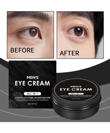  Huxibai Firming Eye Contour Cream Repairing Moisturizing Eye Cream for Men 30g - Nourishing Massage Lotion Anti-Greasy Treatment - Buy Online on GoSupps.com