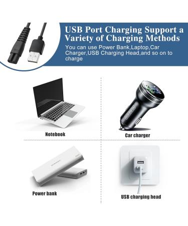 Xiaomi Shaver Replacement Charging Cable - USB Charger for Mijia MJTXD01SKS Electric Razor - Buy Online on GoSupps.com