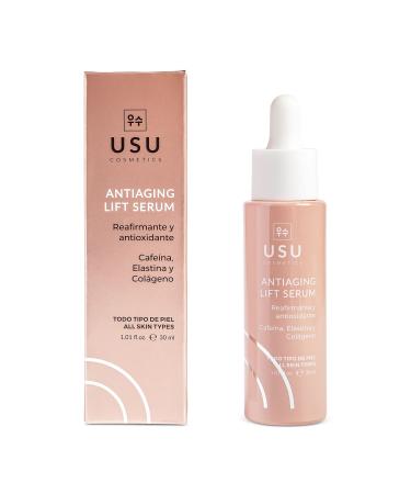 AntiAging Facial Serum 30 ml Firms the skin and minimizes wrinkles Restores elasticity Firmer youngerlooking skin Antioxidant effect USU Cosmetics