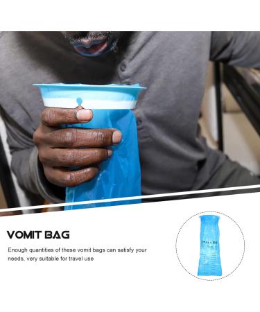 Healvian Vomit Bags - 25pcs Leak Resistant Emesis Bags for Nausea Relief | Portable Barf Bags for Car Travel & Pregnant Women - Buy Online on GoSupps.com