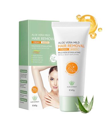 Cr me d pilatoire douce l'aloe vera et la vitamine E pilation rapide et efficace pour une peau soyeuse et lisse cr me d pilatoire sans douleur pour bikini visage corps et femme