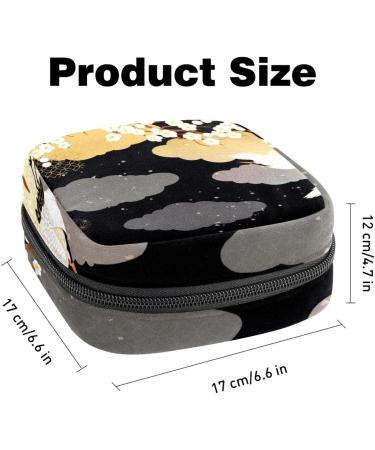 Shop Women's Binding Bags - Japanese Crane & Cherry Blossom Tampon Storage Pockets - Stylish & Practical - Buy Online on GoSupps.com