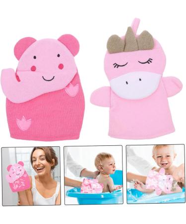 POPETPOP 2pi ces Mitaines de Douche Exfoliantes pour Corps Mitaines de Bain Gommage pour Gar on Fille Nettoient et Rafra chissent la Peau - Buy Online on GoSupps.com