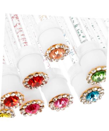 Ipetboom 20sets Mascara Wand Tube Felt Pencil Case Mini Makeup Applicator Artificial Fiber Travel Filling - Buy Online on GoSupps.com