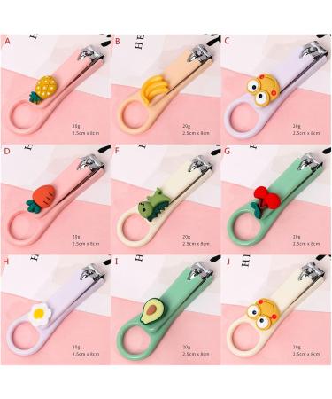 PSGS Nail Scissor Cartoon Cute Nail Clippers Cutter Colorful Kid Nail Scissor Clippers Pedicure Toe Nail Trimmer Beauty Manicure Tool (Color : G) - Buy Online on GoSupps.com