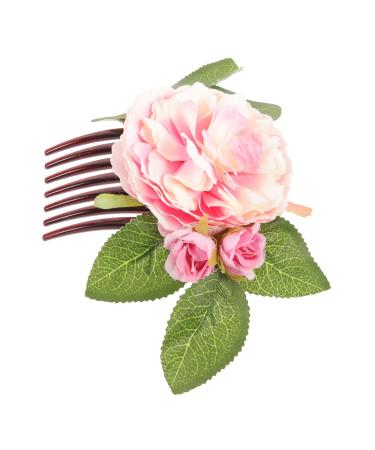 FRCOLOR Flower Hair Comb fabric hair bridesmaid decorate Flower Hair Accessories