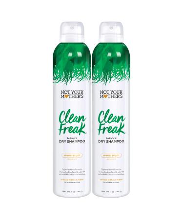 Not Your Mother's Clean Freak Tapioca Dry Shampoo (2-Pack) - 7 oz - Refreshing Dry Shampoo - Instantly Absorbs Oil for Refreshed Hair 7 Ounce (Pack of 2)