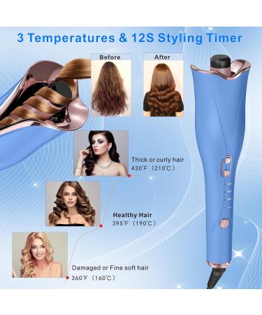 Thoussilk Automatic Hair Curler - 4 Temperature Settings Fast Heating & Auto Shut-Off | International Shipping Available - Buy Online on GoSupps.com