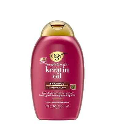 OGX OGX Keratin Oil Shampoo (385 ml) - Anti-breakage shampoo - Prevents hair breakage and reduces split ends