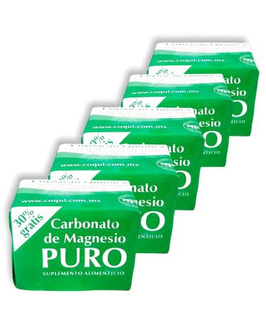 Magnesium Carbonate Cubes - 5 Cubes - Cubitos Carbonato de Magnesio 5 Cubos Kit. 5 Count (Pack of 1)