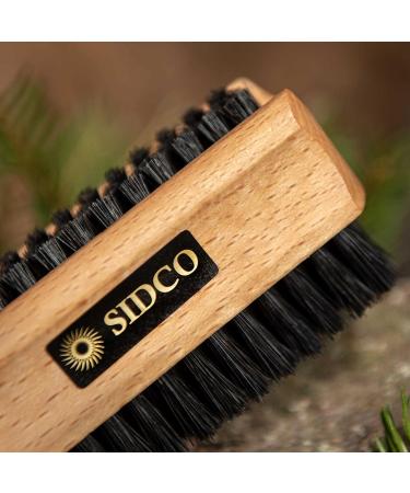 SIDCO Beech Oiled Nail Brush - Premium Hand Washing & Craftsman Brush for Wood Care | International Shipping Available - Buy Online on GoSupps.com