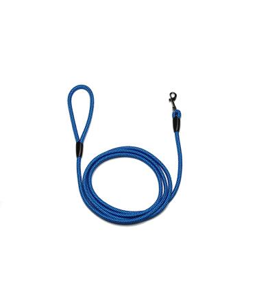 Leash - Rope leash with hand loop Basic 10mm 27 colours 7 lengths (3.00 m blue) 3.00 m blue