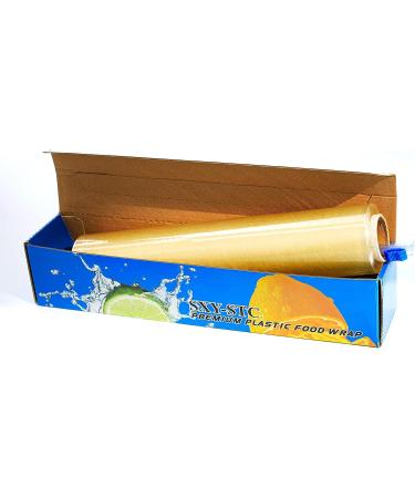 Plastic Food Wrap with Slide Cutter 12 Inch x 250 Foot Pack of 4 - Value Pack ($3.2/Count) - Buy Online on GoSupps.com