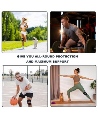 3-Stage Adjustable Knee Brace - Lightweight Neoprene Support for Men & Women | Open Patella Stabilizer for Running Basketball & Weightlifting (Large Black - Buy Online on GoSupps.com