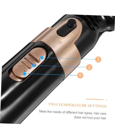 VINTORKY 1 Set Curling Iron Hair Curler Electric Curlers Hairdressing Tool Portable Heating Curler Abs Black - Buy Online on GoSupps.com
