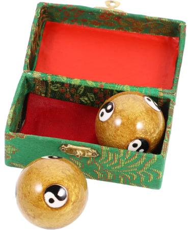Buy Healvian 8 STK Massage Globe Balls - Fitness & Relaxation Metal Baoding Balls for Hand Therapy | International Shipping Available - Buy Online on GoSupps.com