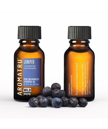 AromaTru Elevate Essential Oil Kit Indian Frankincense Balsam Fir Juniper and Cypress Organic & Wildcrafted ISO Certified No Synthetic Fillers Ethically Sourced - Buy Online on GoSupps.com