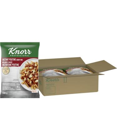 Knorr Professional Poutine Gravy Mix Gluten Free 430 gr Pack of 6 - Buy Online on GoSupps.com