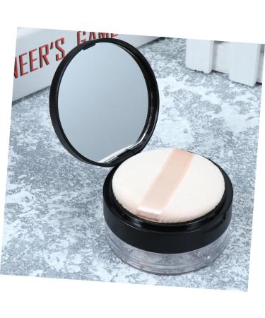 Beavorty Dressing Case 3 Pcs Makeup Containers Empty Loose Powder Jar Powder Puff Case Compact Loose Powder Puff Portable Mx3pcs Blackx3pcs - Buy Online on GoSupps.com