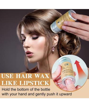 Long-Lasting Hair Styling Set - Pomade Wax Stick Brush & Comb for Flyaways & Frizz Control on Wigs | International Shipping - Buy Online on GoSupps.com