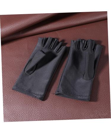 minkissy 5 Pair Sun Protection Gloves for Women Manicure Gloves Fingerless Gloves Anti Uv Glove Uv Shield Glove Nail Half-finger Gloves Apparel Miss Summer - Buy Online on GoSupps.com