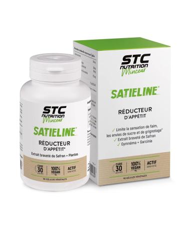 STC NUTRITION - Satieline - Stop hunger & cravings - Reduces sugar cravings - Proven results - Vegan - Patented active ingredients
