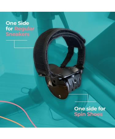 SELINA Toe Cages for Peloton Bike - Compatible with Peloton Bike & Bike Plus - Use Regular Shoes - Peloton Pedal Converter - Ride with Sneakers - Buy Online on GoSupps.com
