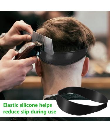 2 Pieces Silicone Curved Haircut Ligaments - Neckline Bearing Template & Hair Cutting Contours Stencil (25cm) - Perfect for Home Haircuts - International Shipping Available - Buy Online on GoSupps.com