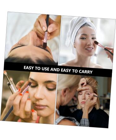 Set of 20 Make-Up with Wooden Handle Eye Makeup Brush Eyebrow Brush Cosmetic Accessory Cosmetic Brush Eye Brush Cosmetic Tool Mixing Miss Synthetic Fibre Accessories - Buy Online on GoSupps.com