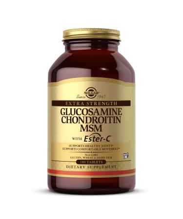 Solgar Glucosamine Chondroitin MSM With Ester-C 180 Tablets
