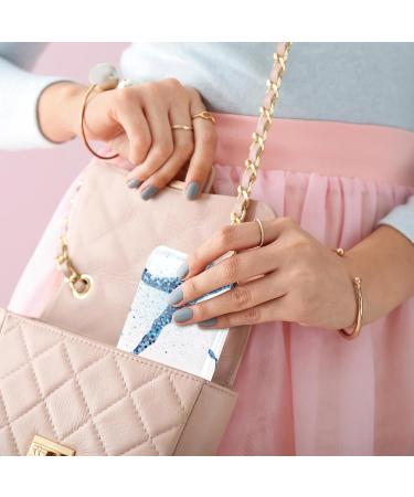 Travel Lipstick Organizer Case - Portable Makeup Bag with Mirror | Abstract Ballet Girl Design - Buy Online on GoSupps.com