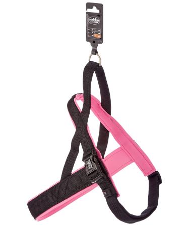 Nobby Norwegian harness Mesh Preno pink L: 75-98 cm + 62 cm W: 40/45 mm 1 piece pink XL (L: 75-98 cm + 62 cm W: 40/45 mm)