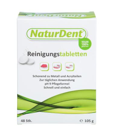 Natural dent cleaning tablets 48 ST