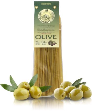  Ferrari Arrighetti Srl Fettuccine with green olives flavored 8 packages of 250 g - Buy Online on GoSupps.com