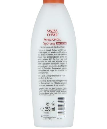 Buy Swiss-o-Par Argan Oil Conditioner Pack of 3 (3 x 0.25 L) - Nourishing Hair Treatment for All Hair Types | International Shipping Available - Buy Online on GoSupps.com
