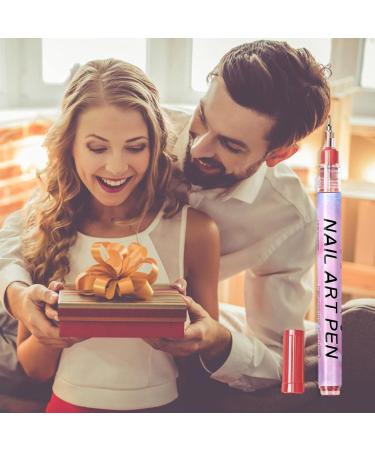 Dotting Pens Nail Painting Nail Point Graffiti Dotting | Nail Art Painting for Salon at Home DIY Manicure Nail Art Design Tools Girls KOT- - Buy Online on GoSupps.com