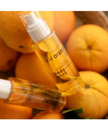 Liliya's Aroma Aromatherapy Wild Orange 07 Natural Perfume Mist for Body & Hair Botanical Perfume made of Orange & Neroli Essential Oils Tropical Brazilian Scent 4 oz - Buy Online on GoSupps.com