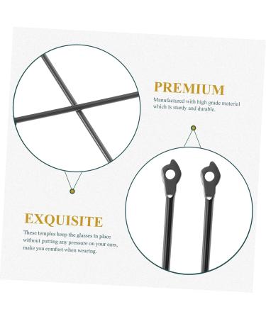 Gleavi Universal Glasses Holder - Replacement Accessories for Sunglasses & Glasses | Spare Parts & Tools Black - 14x0.4cm - Buy Online on GoSupps.com
