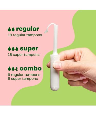 Viv Organic Cotton Tampons - Super Absorbency 18K - Eco-Friendly Feminine Care for International Shipping - Buy Online on GoSupps.com