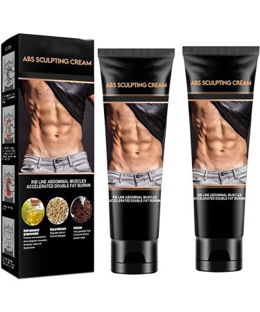 DUBUSH Sculptique Abs Sculpting Cream Anti Cellulite Hot Cream Natural Sweat Workout Enhancer Body Sculpting Cellulite Workout Cream Firming Body for Men and Women