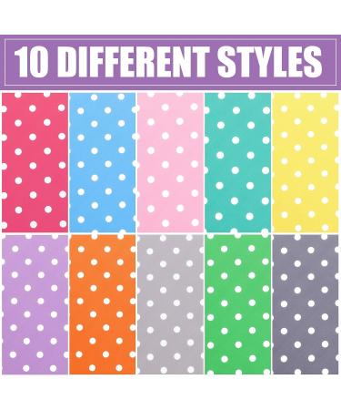 20-Piece Adjustable & Washable Dog Bandanas | Polka Dot Triangle Scarf for Small to Medium Pets - Buy Online on GoSupps.com