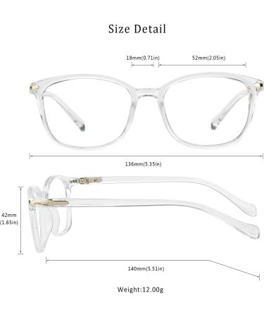 LifeArt Blue Light Blocking Glasses 2 Pairs - Anti Eyestrain for Computer, Reading, Gaming, TV - Tortoise+Clear - Unisex - Buy Online on GoSupps.com