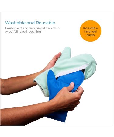 NatraCure Cold Therapy Socks and Mitts Bundle - Size S/M | Soothing Pain Relief - Buy Online on GoSupps.com
