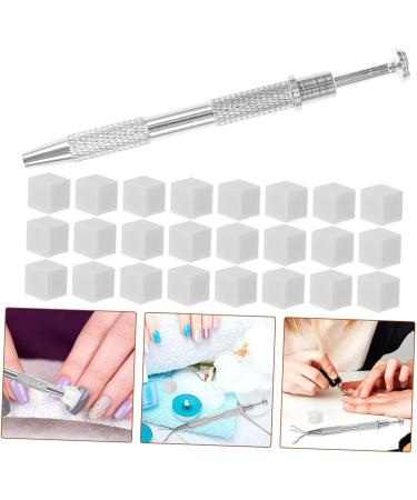 FRCOLOR 1 Set Nail Art Scratch Pen Set Nail Art Tools Manicure Tools Nail Art Pick up Tool Manicure Nail Art Tool Sponge - Buy Online on GoSupps.com