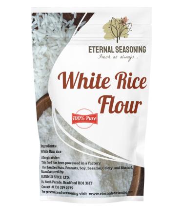 White rice Flour - 500g | Eternal Seasoning | Freshly ground to orders | 100% Pure