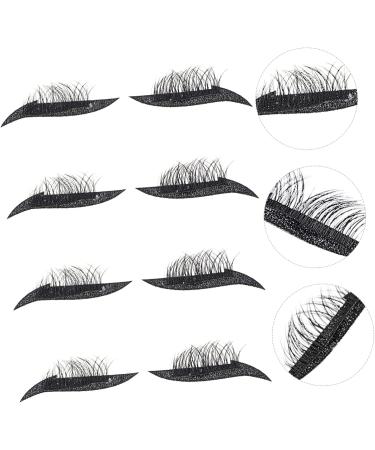 FRCOLOR 16 Pairs false eyelash stickers eyeliner stickers for eyes stick on liner and lashes stick on eyeliner false eyelashes Eyelid and Eyelash Stickers lash tape Miss fan plastic manual - Buy Online on GoSupps.com
