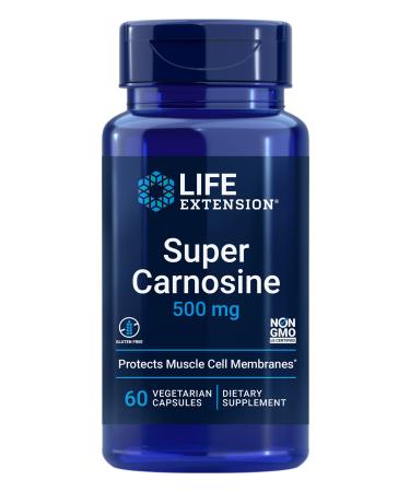 Life Extension Super Carnosine 500 mg 60 Vegetarian Capsules
